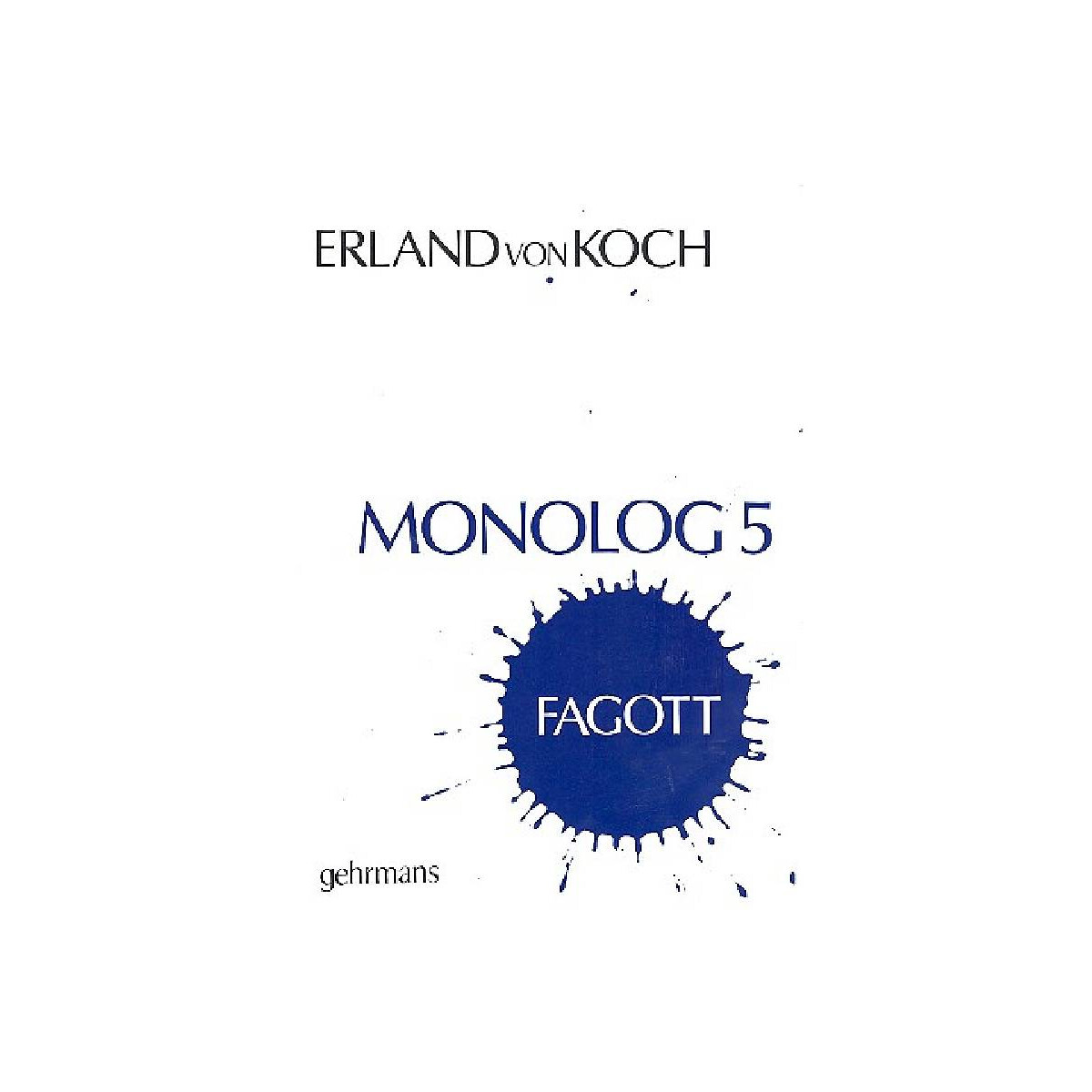 Monolog 5 für Fagott