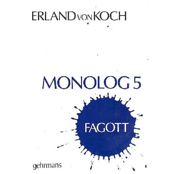 Monolog 5 für Fagott