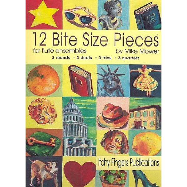 12 Bite Size Pieces for 2, 3 or 4 flutes