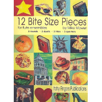 12 Bite Size Pieces for 2, 3 or 4 flutes