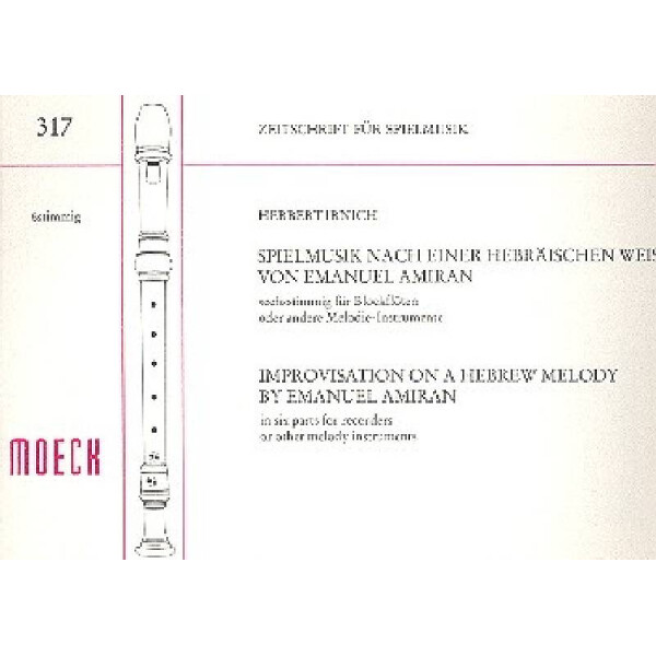 Spielmusik nach einer hebräischen