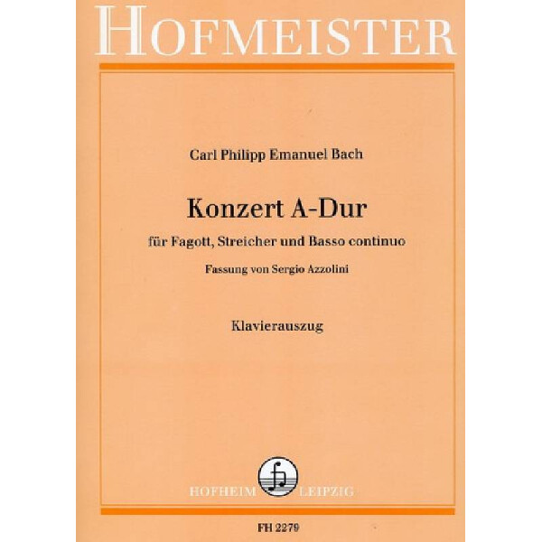 Konzert A-Dur für Fagott, Streicher