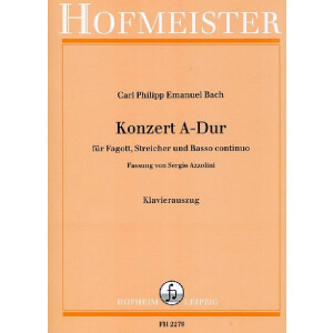 Konzert A-Dur f&uuml;r Fagott, Streicher