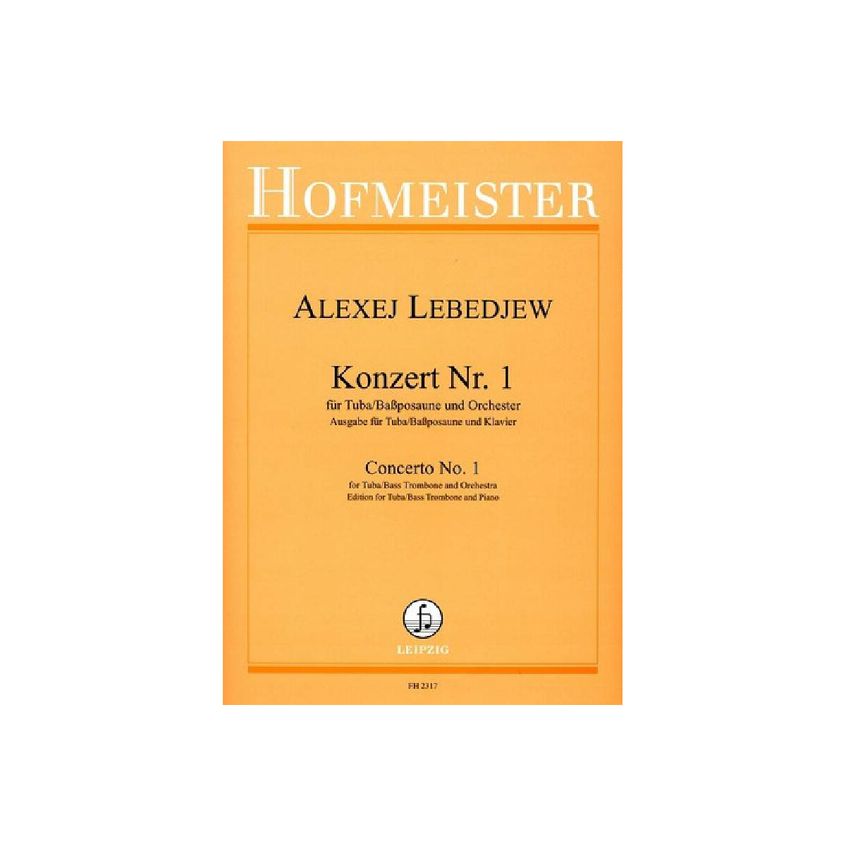 Konzert Nr.1 für Tuba (Bassposaune) box