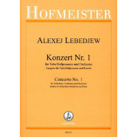 Konzert Nr.1 für Tuba (Bassposaune) und Orchester