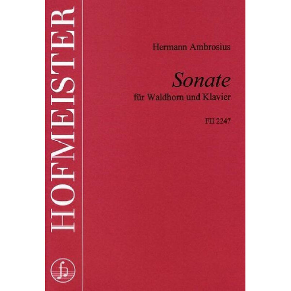 Sonate für Horn und Klavier