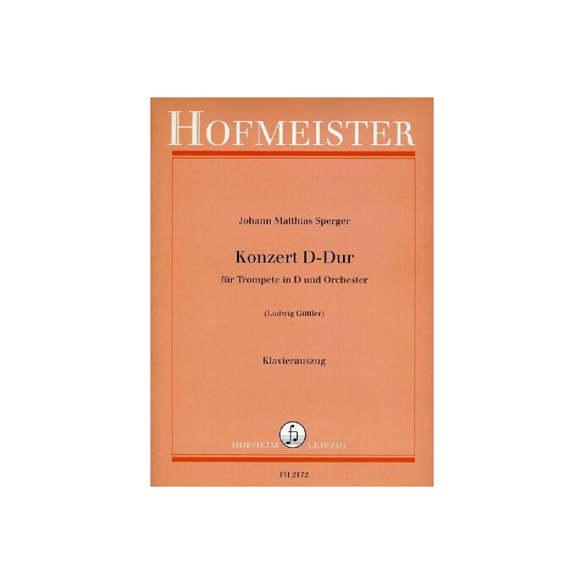 Konzert D-Dur für Trompete in D und box