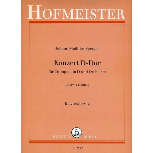 Konzert D-Dur für Trompete in D und