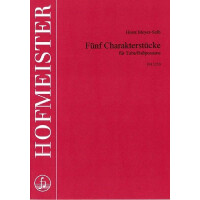 5 Charakterstücke für Tuba (Bassposaune)