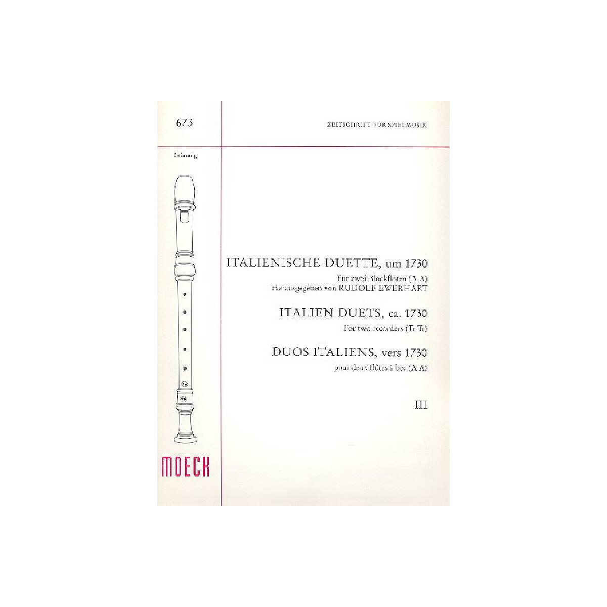 Italienische Duette Band 3 box