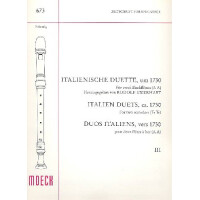 Italienische Duette Band 3