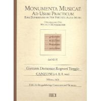 Canzoni à 4 e 8 voci Band 2