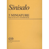 3 Miniaturen für Flöte und Klavier