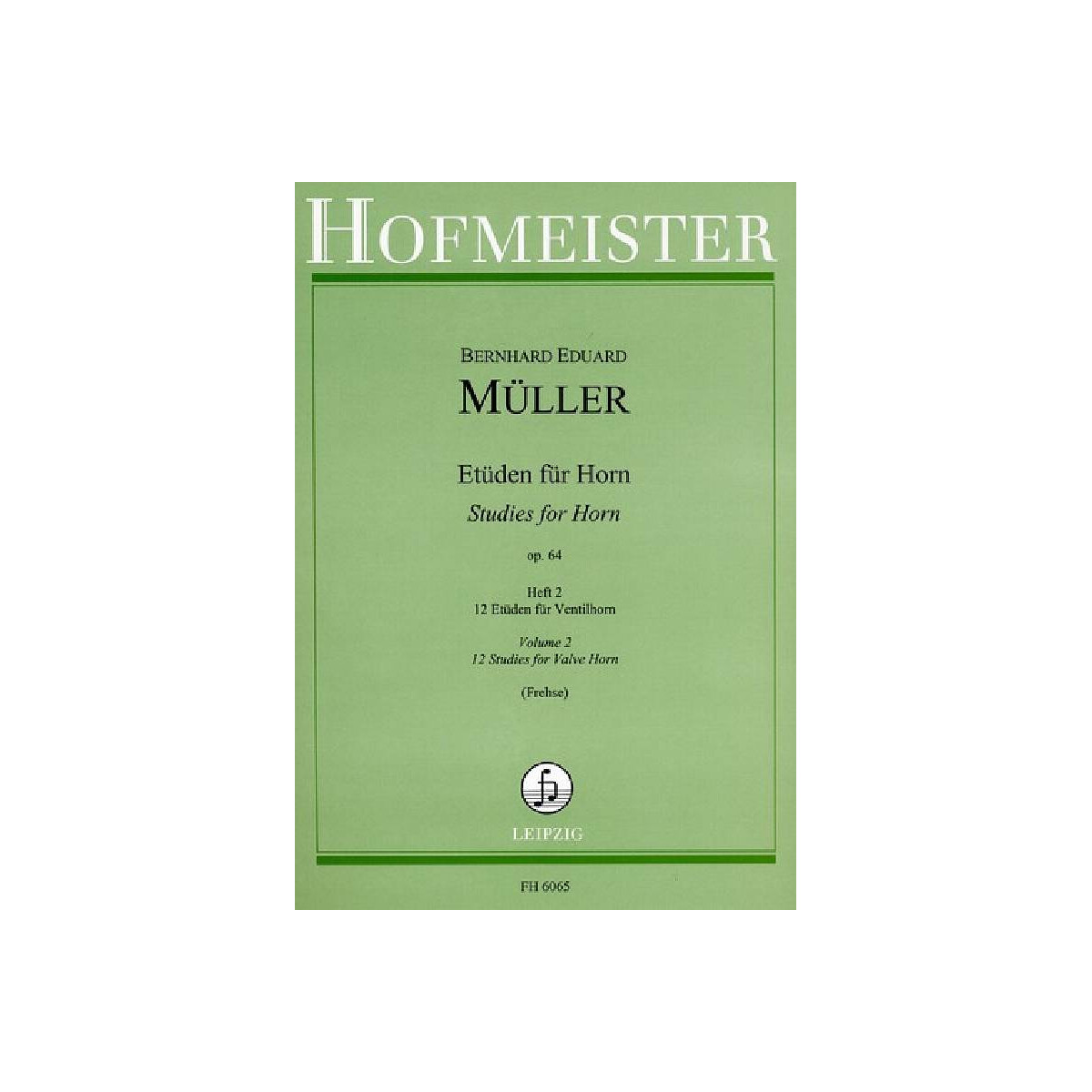 Etüden op.64 Band 2 für Ventil box