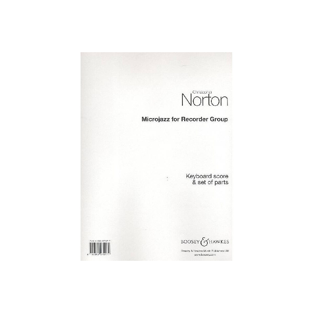 Microjazz for recorder group box