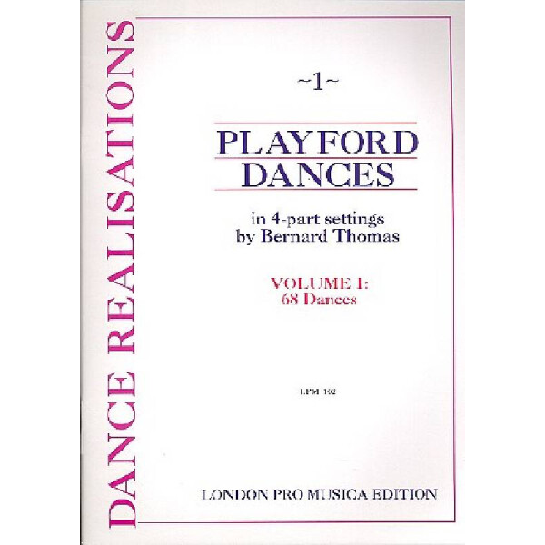 Playford Dances vol.1 for SATB