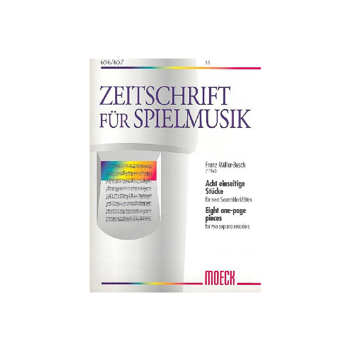 8 einseitige Stücke box