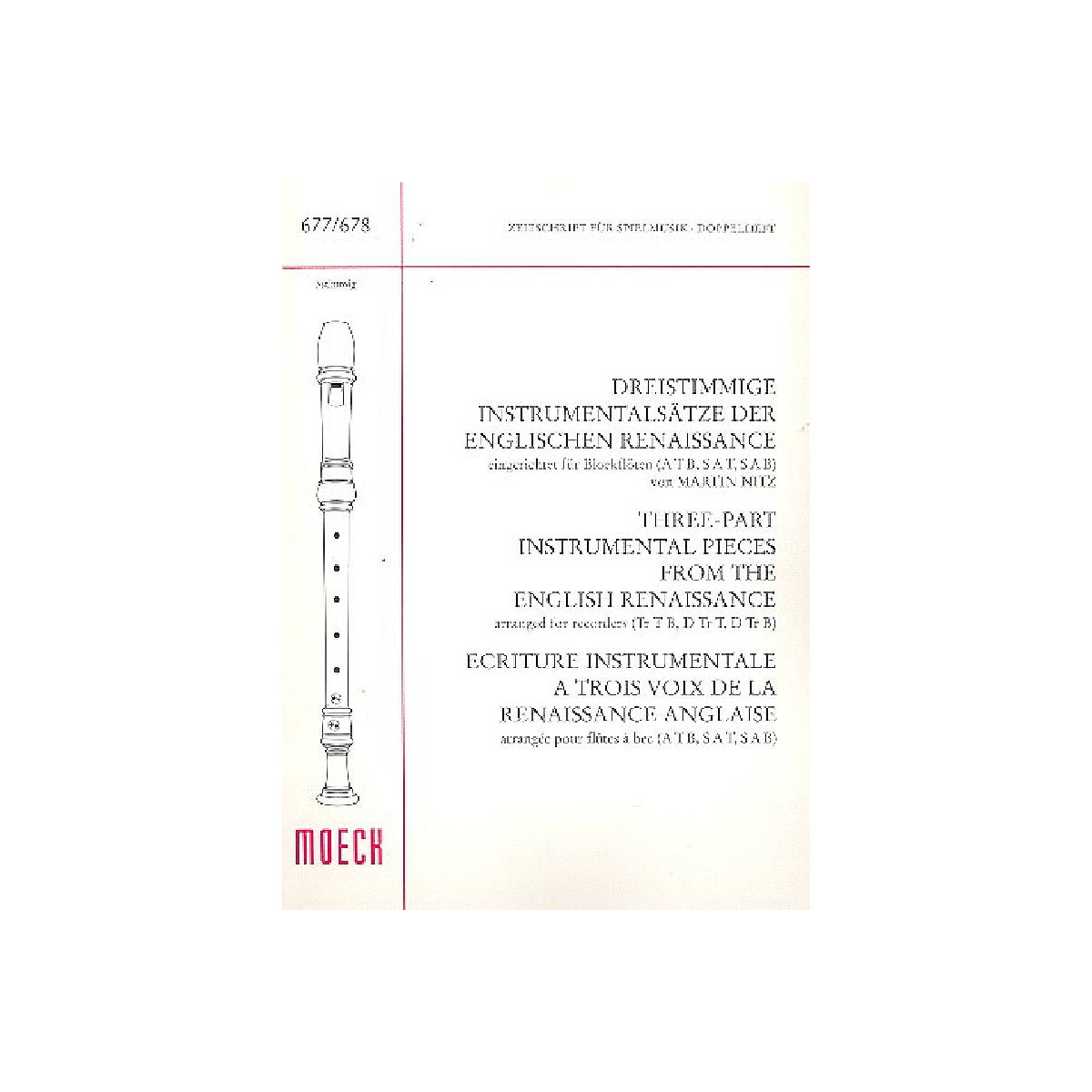 Dreistimmige Instrumentalsätze box