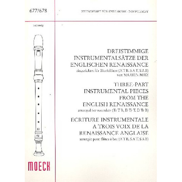 Dreistimmige Instrumentalsätze