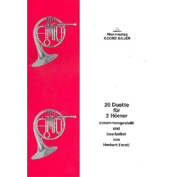26 Duette für 2 Hörner
