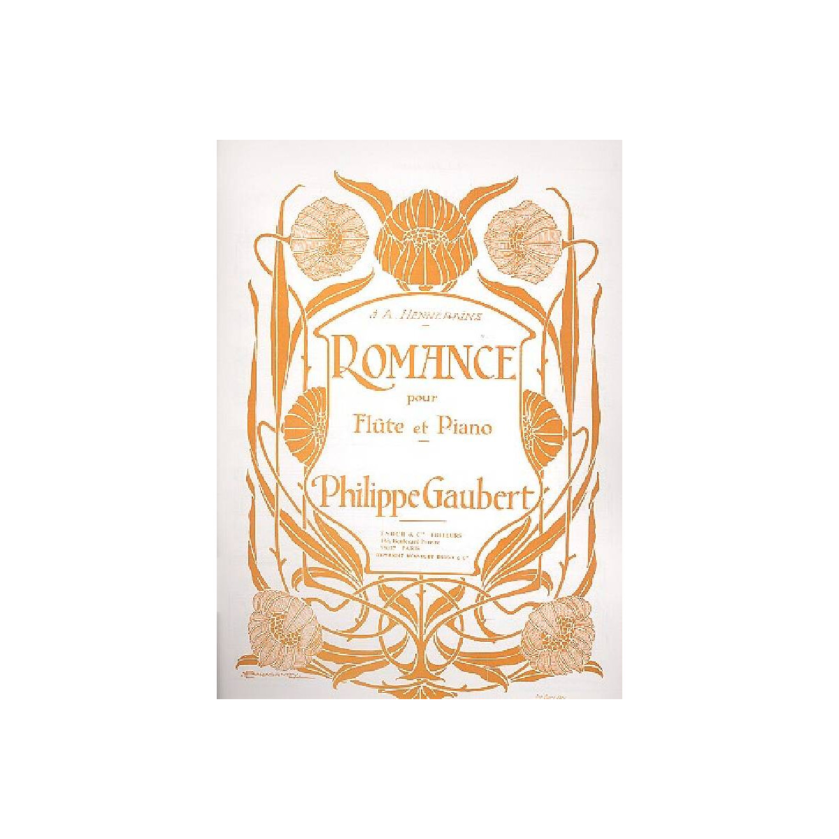 Romance pour flûte et piano box