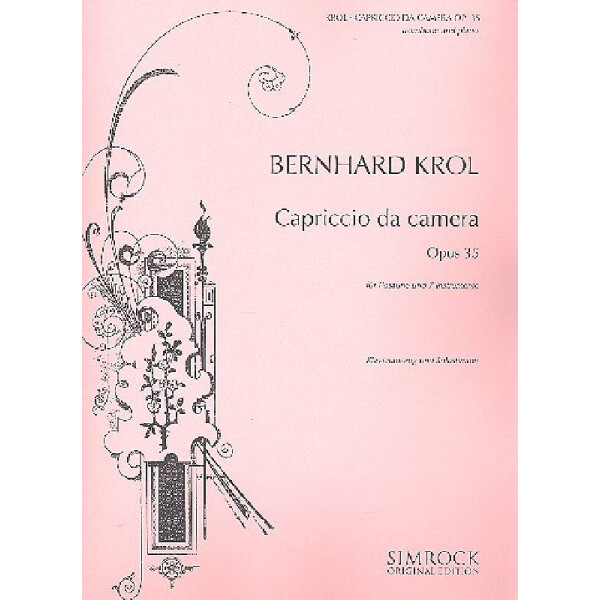 Capriccio da camera op.35 für