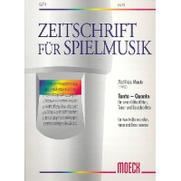 Tanto-Quanto für 4 Blockflöten (AATB)