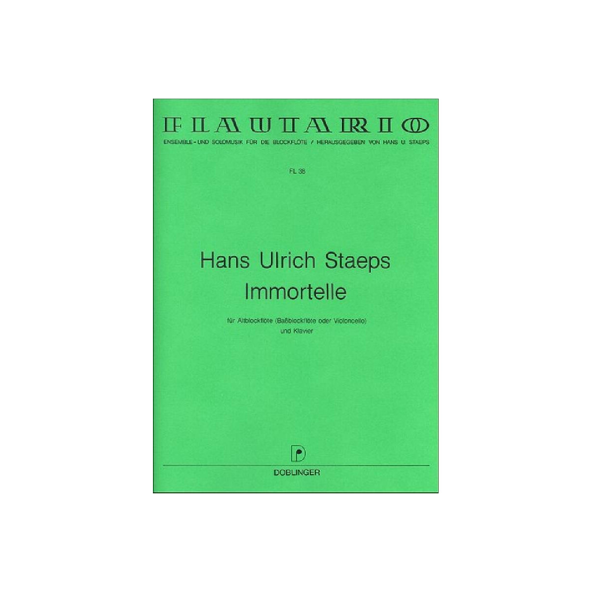 Immortelle für Altblockflöte