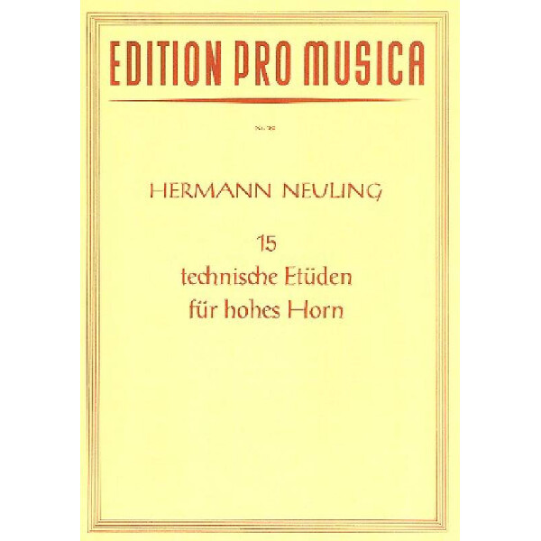 15 technische Etüden