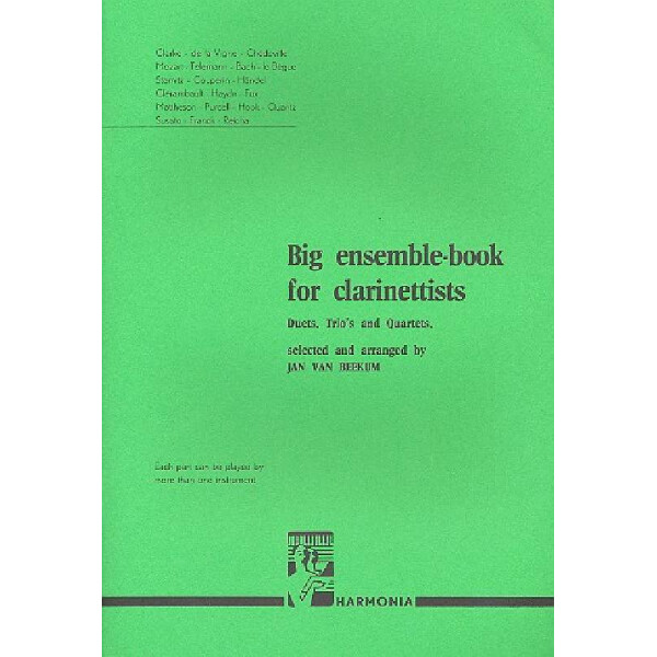 Big Ensemble-Book for Clarinettists