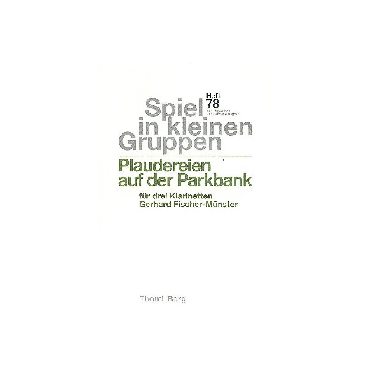 Plaudereien auf der Parkbank box