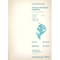 6 pièces mélodiques originales