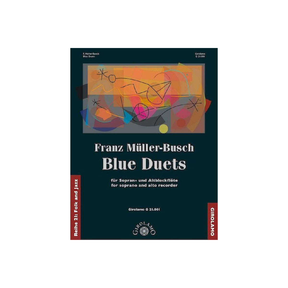 Blue Duets für Sopran- und box