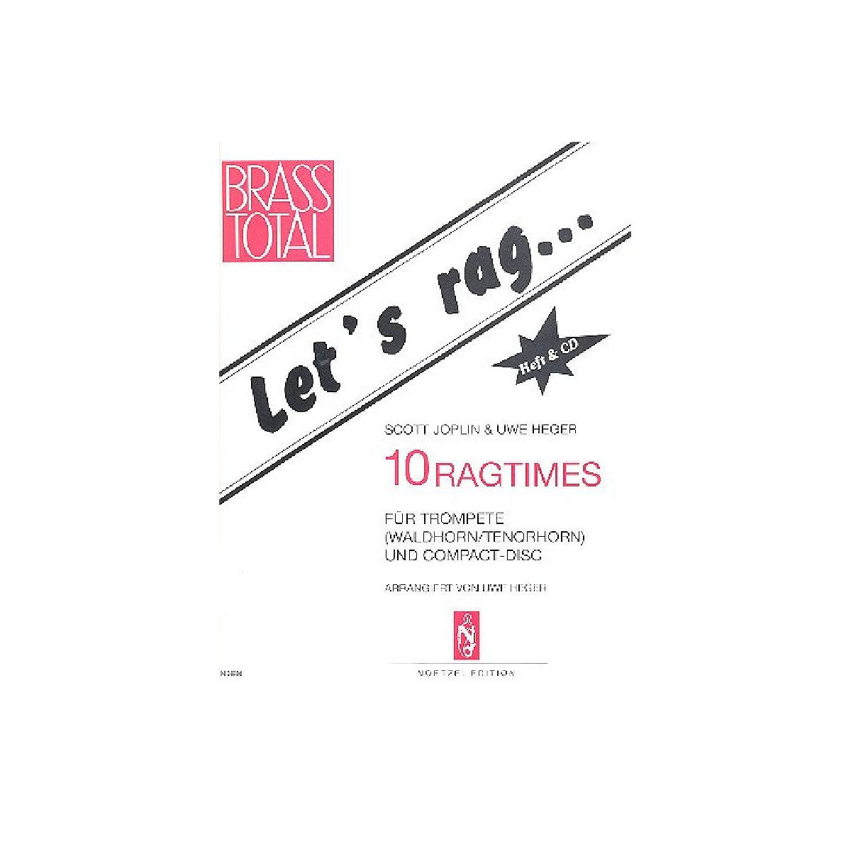 Lets rag (+CD) 10 Ragtimes für box