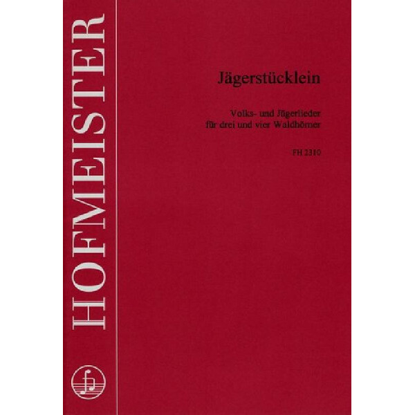 Jägerstücklein für 3-4 Waldhörner
