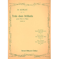 Duo brillant op.110,2 pour flute