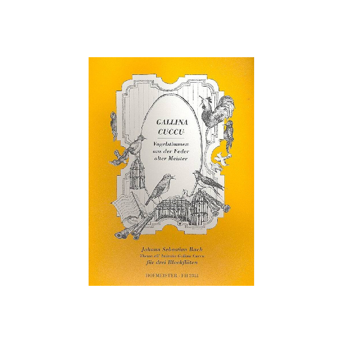Gallina Cuccu für 3 Blockflöte box
