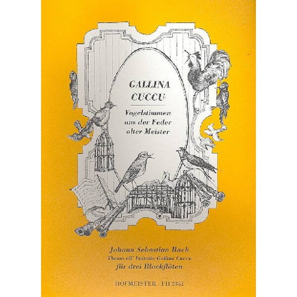 Gallina Cuccu für 3 Blockflöten (SAT)