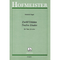 12 Etüden für Tuba