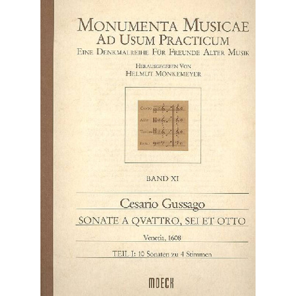 Sonate a quattro, sei et otto Band 1