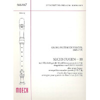 6 Fugen nach Klavierfugen Band 3