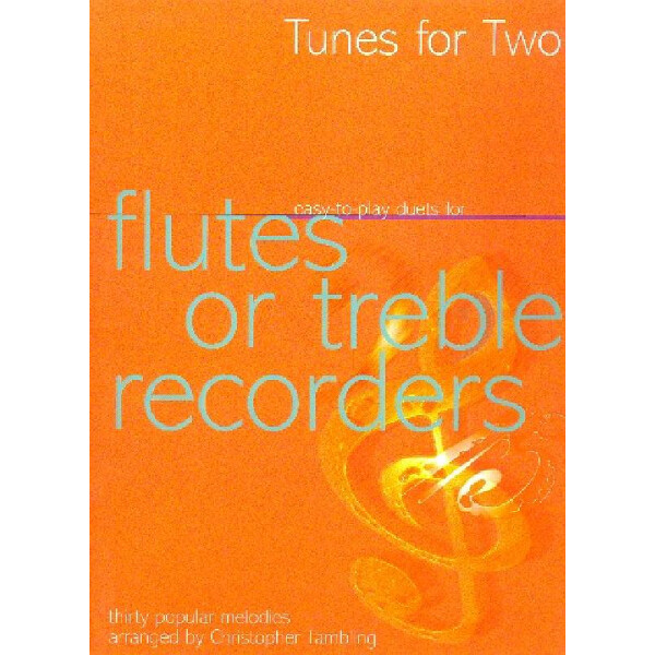 Tunes for two for 2 flutes (treble recorders)