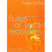 Tunes for two for 2 flutes (treble recorders)