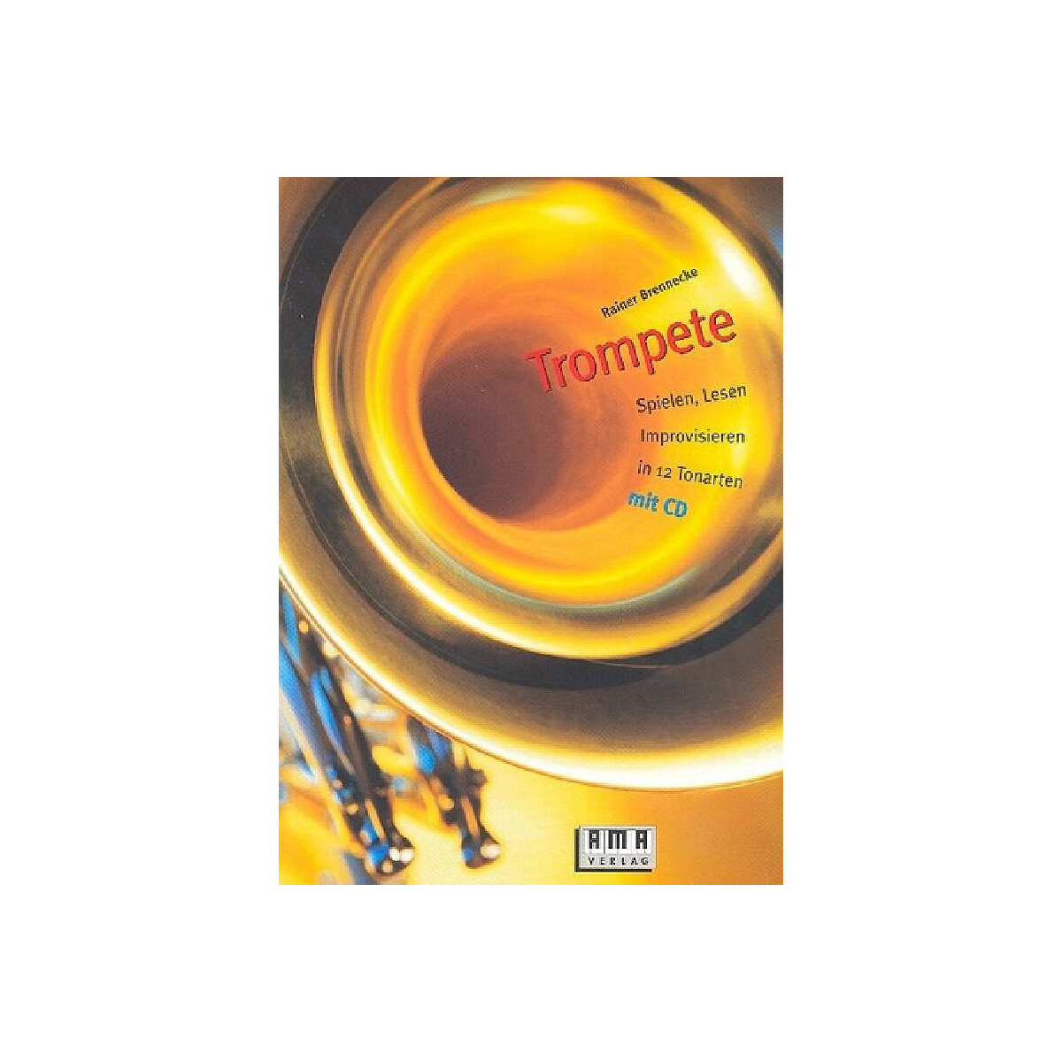 Trompete spielen, lesen, box