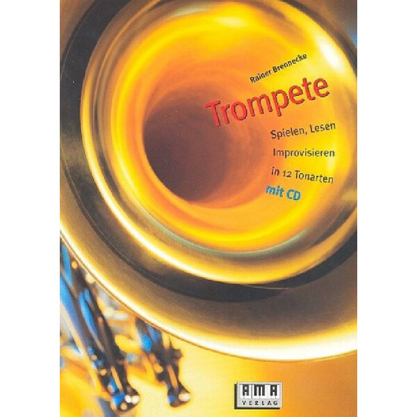 Trompete spielen, lesen,