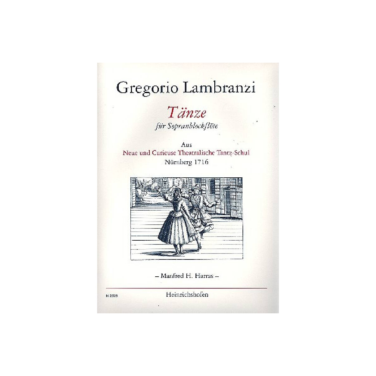 Tänze für Sopranblockflöt box