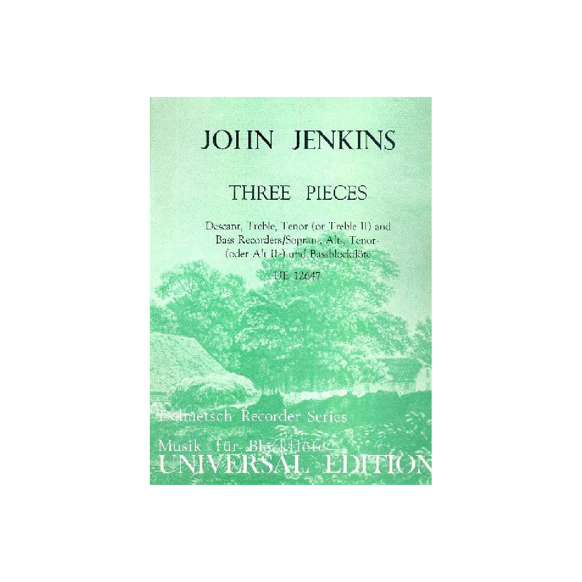 3 Pieces for 4 recorders (SATB) box