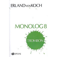 Monolog 8 foer trombon (Posaune)