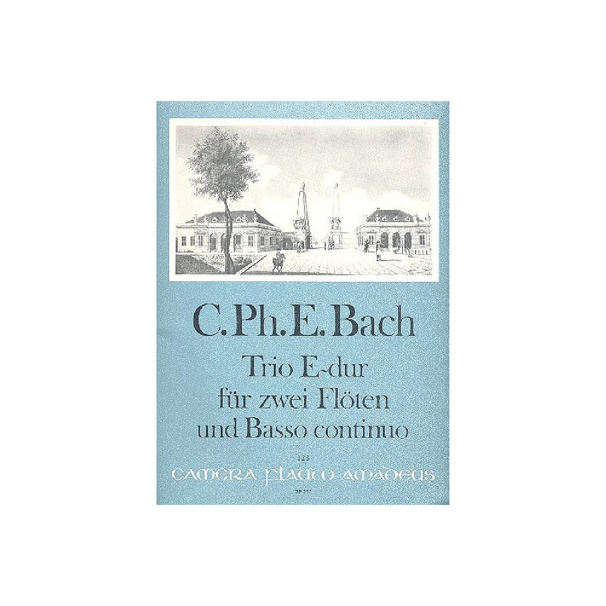 Trio E-Dur für 2 Flöten und Bc box