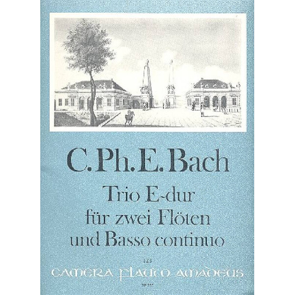 Trio E-Dur für 2 Flöten und Bc